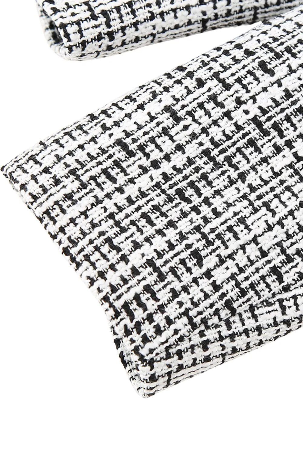 ‘ Jacob’ Checkered Short Suit Jacket & Culottes