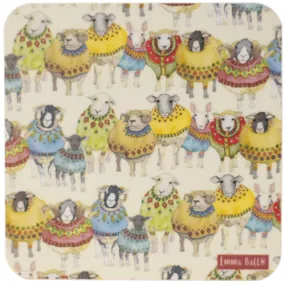 コースター Sheep in Sweaters 2