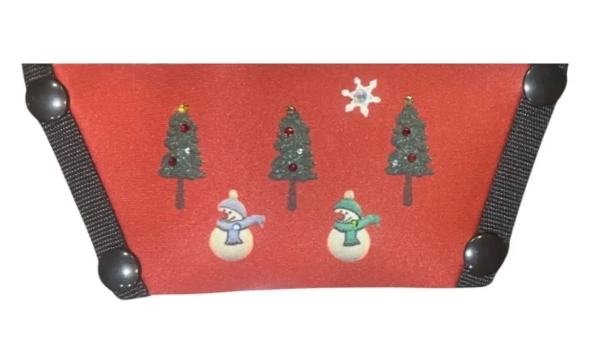 * Ugly Sweater Tops - Red Snowman
