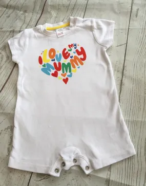 0-3 Months I Love Mummy Rompers Unworn