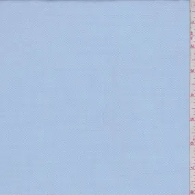 1 1/8 YD PC-Sky Blue Pique Shirting Fabric