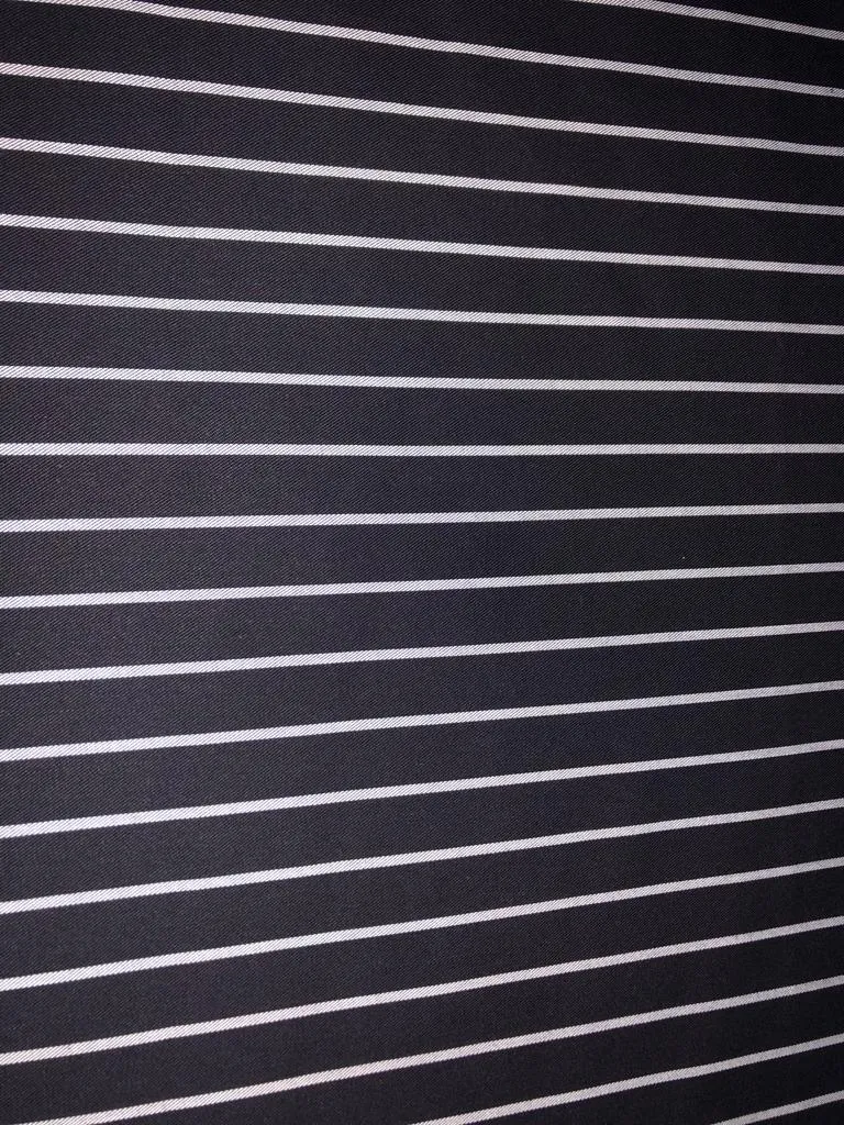 100% Cotton Denim Fabric 58" wide DENIM BLUE COLOR HORIZONTAL STRIPE [15577]