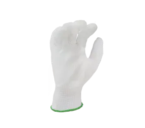 100% Polyester String Knit, 10 Gauge, White