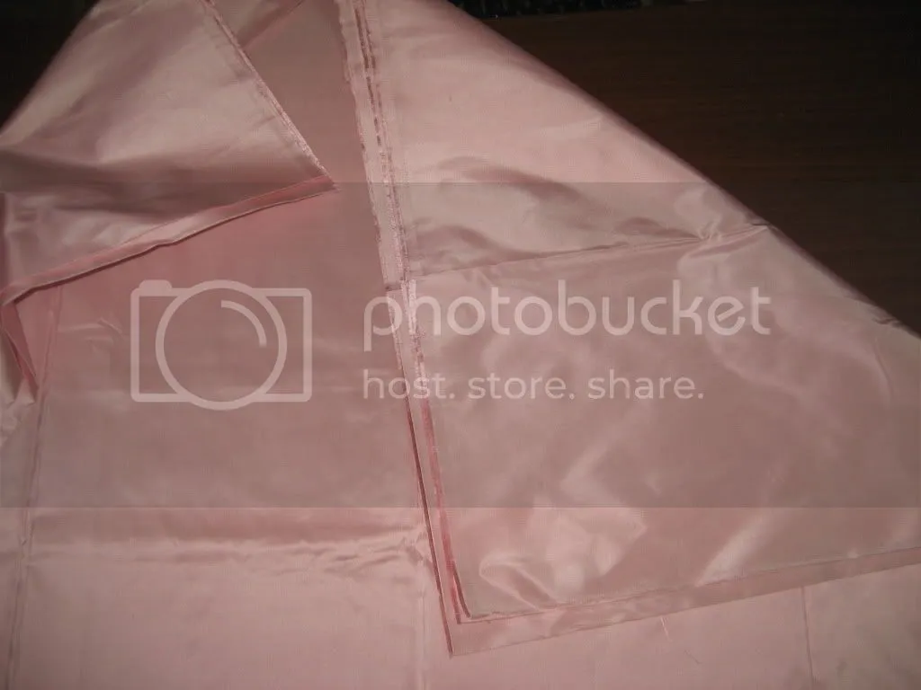100% Pure SILK TAFFETA FABRIC Light Pink 54&quot;TAF185