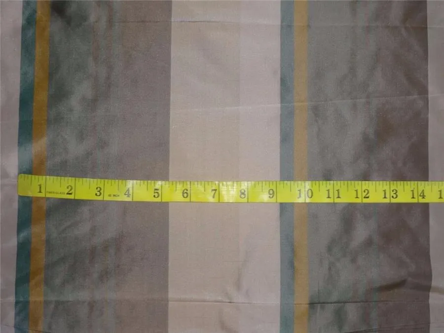 100% Pure Silk Taffeta Fabric Multi Color TAF303[5]