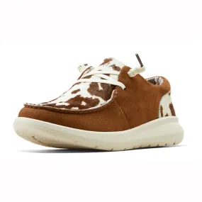 10050973 Ariat Women's Hilo - Ginger Suede/Cow HairOn