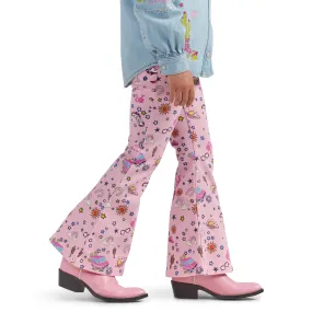 112344859 Girl's Barbie Trumpet Flare Jean by Wrangler