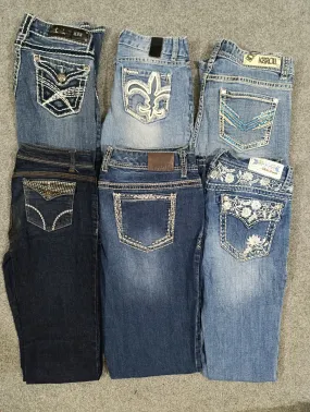 #127 Ladies Y2K Flared Jeans - 10