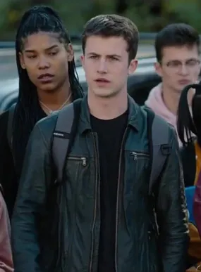 13 REASONS WHY LEATHER JACKET WORN BY DYLAN MINNETTE