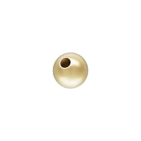 14K Gold Filled Sandblast Beads