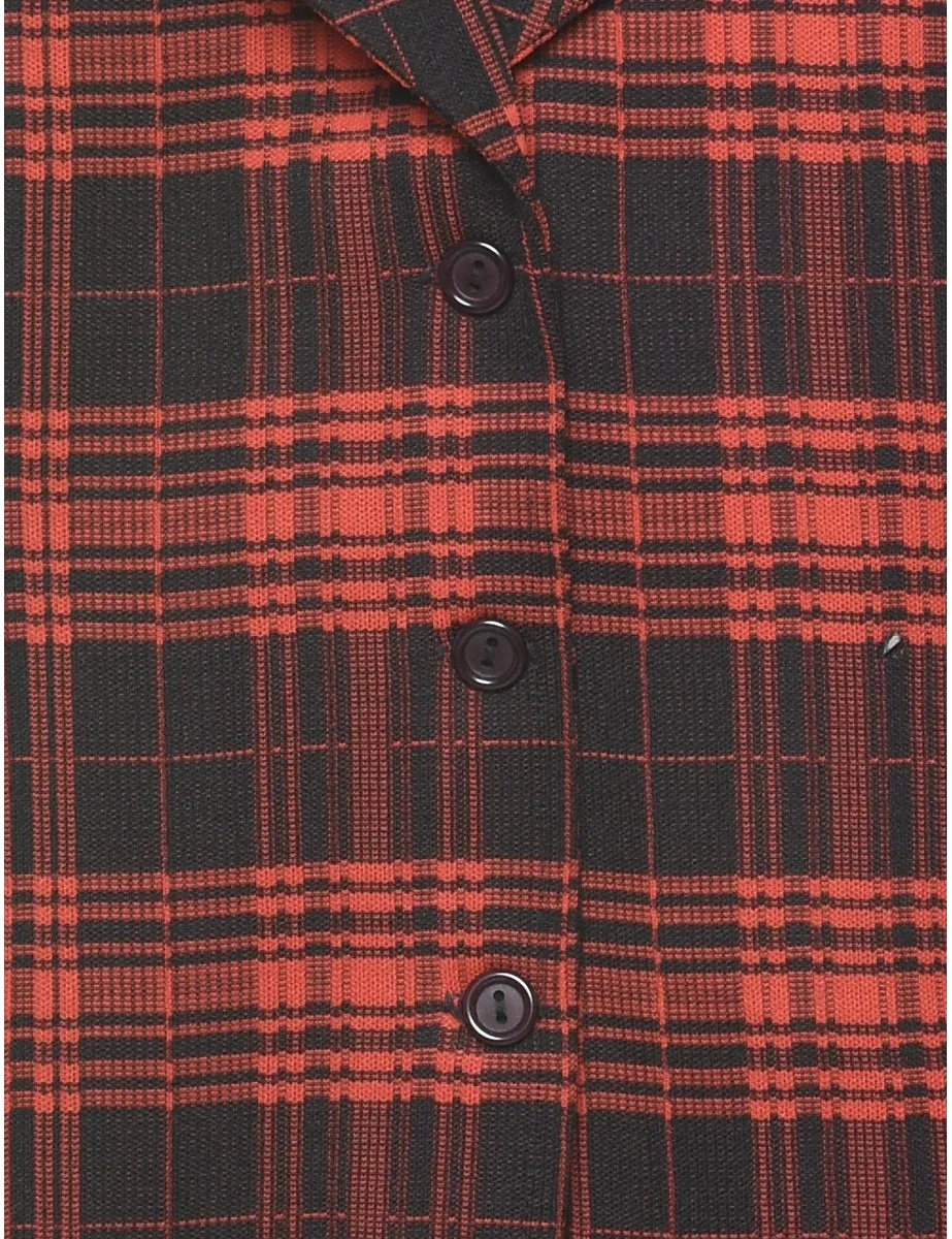 1970s Checked Blazer - M