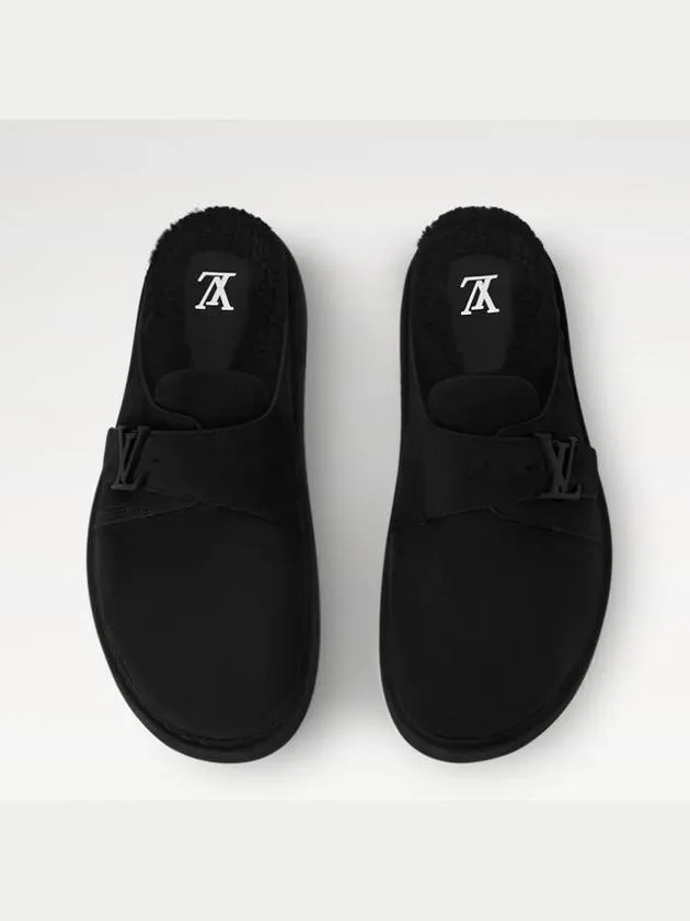 1ADDWK LV Easy Mule Shearling Sandals