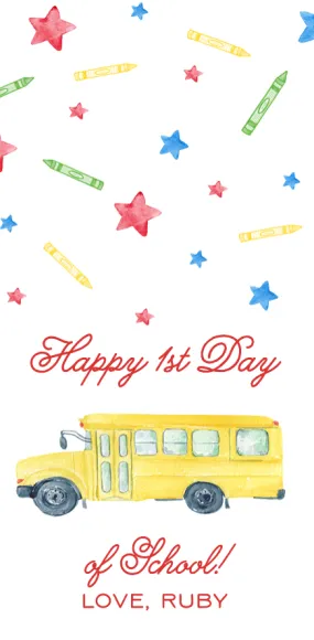 1st Day of School Tag