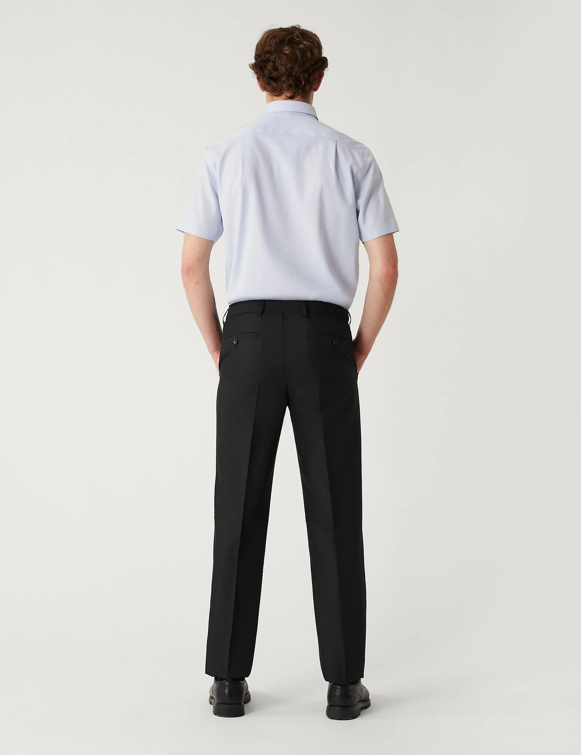 2 pcs. Marks & Spencer regular fit anti-wrinkle trousers