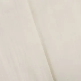 2 YD PC-Off White Pressed Pleat Texture Woven Fabric