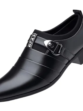 2022 New Leather Shoes Men's Business Formal Shoes Men's Shoes Large Size Pointed Toe Casual Shoes