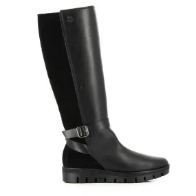 24 Hrs 23485 Black Long Boots