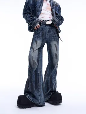 【24s Sep.】Washed Flare Denim Jeans