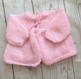 3-6 Months Hand Knitted Cardigan