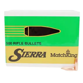 30 Caliber - MatchKing, 155 Grains, Hollow Point Boat Tail, Per 500
