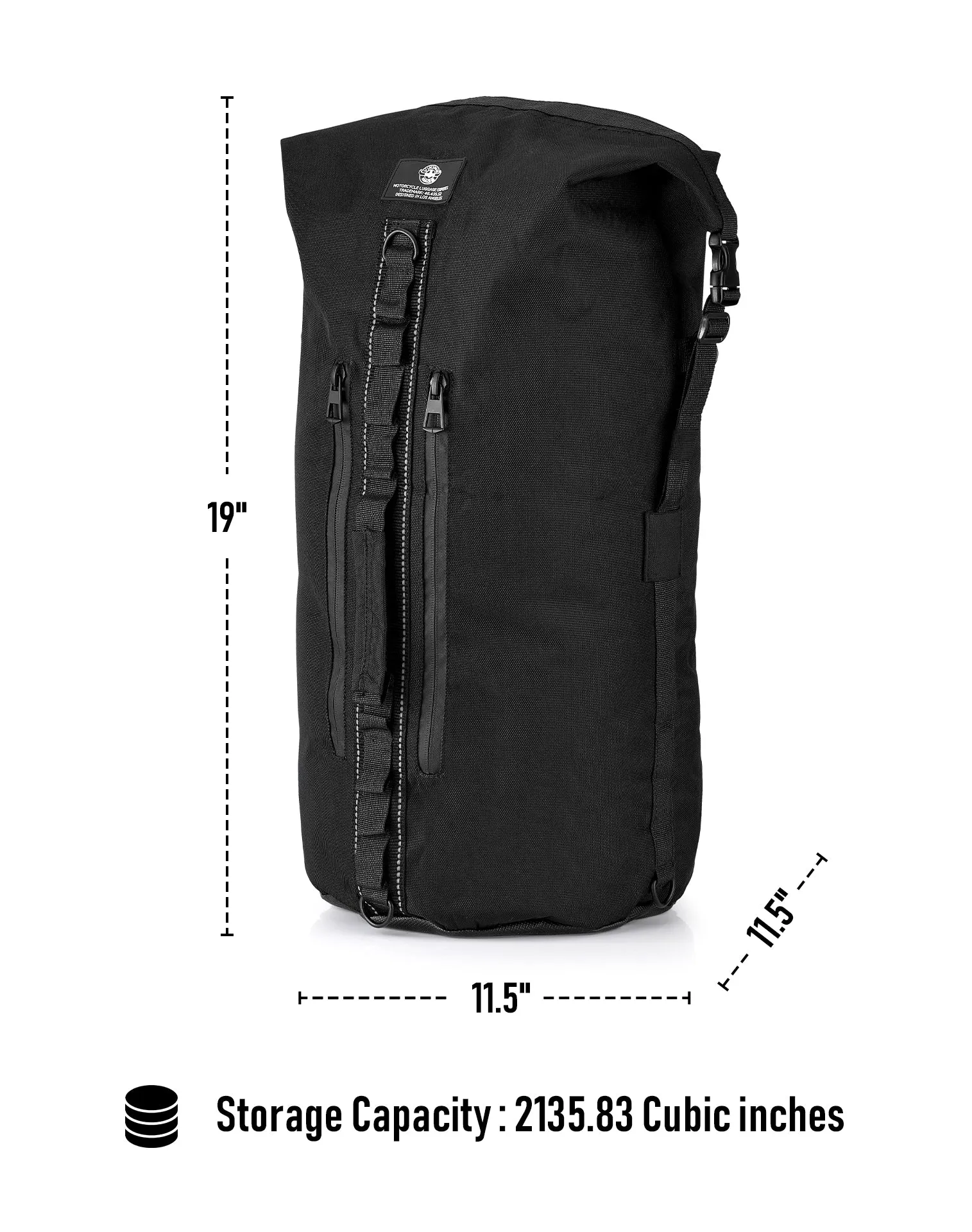 35L - Renegade XL Motorcycle Dry Backpack for Harley Davidson