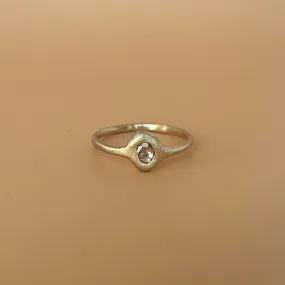 #4 OOAK Rose cut ring