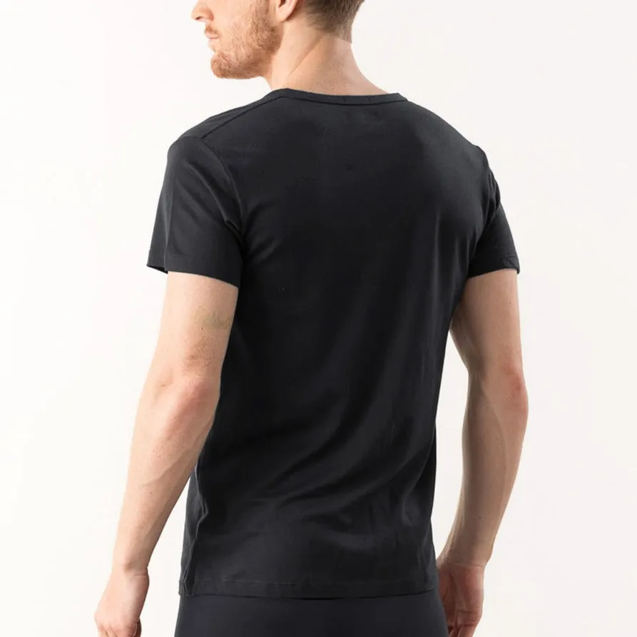 4 Pack Active TENCEL™ Lyocell Pique Knit V-Neck Tee