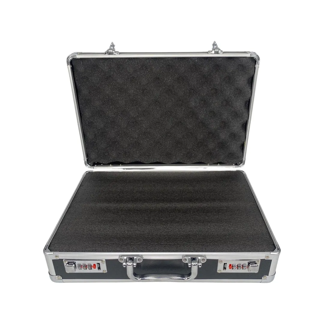 45.5 X 34 X 13Cm X-Large Aluminum Lockable Briefcase Se-150