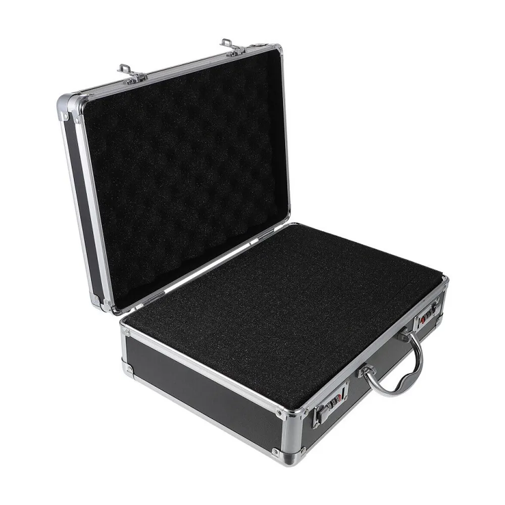 45.5 X 34 X 13Cm X-Large Aluminum Lockable Briefcase Se-150