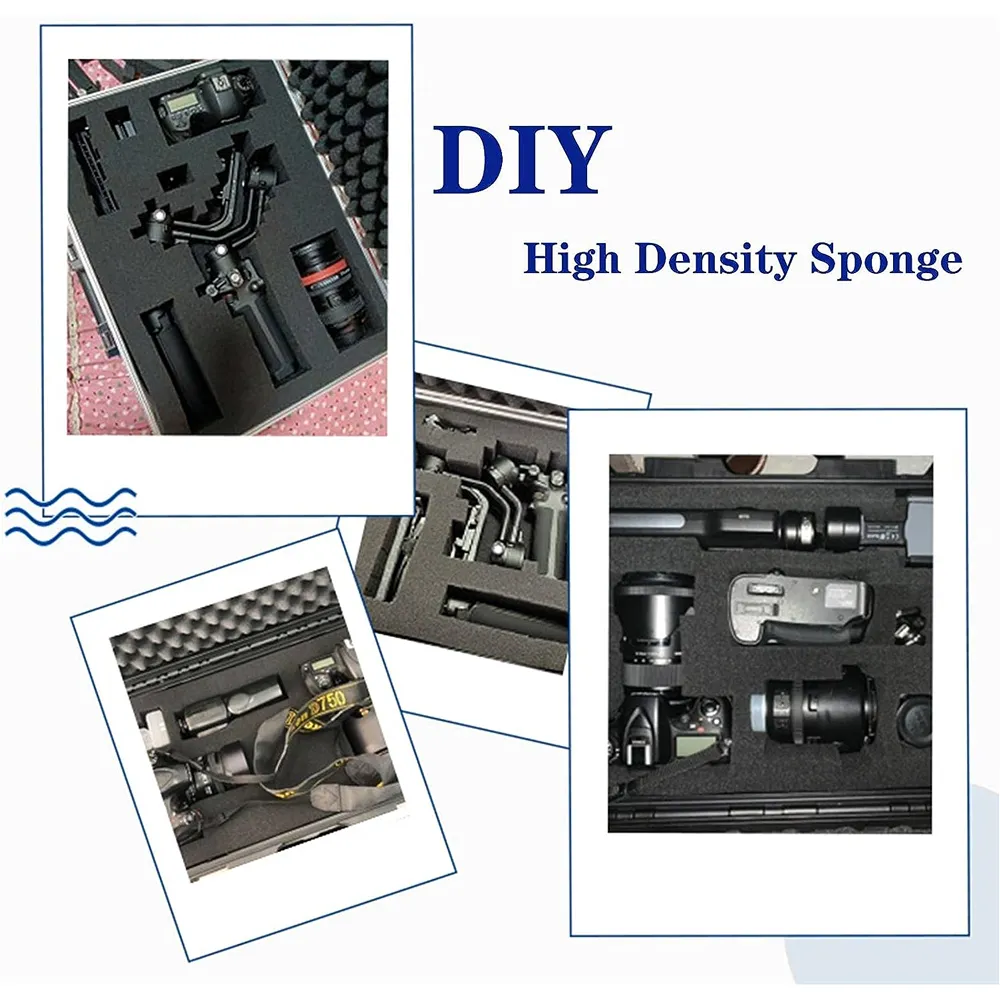 45.5 X 34 X 13Cm X-Large Aluminum Lockable Briefcase Se-150