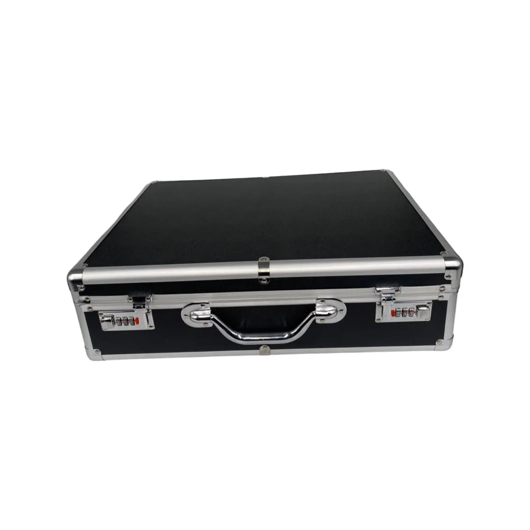 45.5 X 34 X 13Cm X-Large Aluminum Lockable Briefcase Se-150