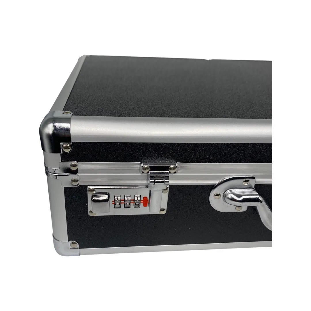 45.5 X 34 X 13Cm X-Large Aluminum Lockable Briefcase Se-150