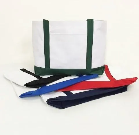 48 ct Grocery Shopping Tote Bag With Large Outside Pocket - By Case