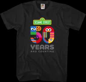 50 Years and Counting Sesame Street T-Shirt