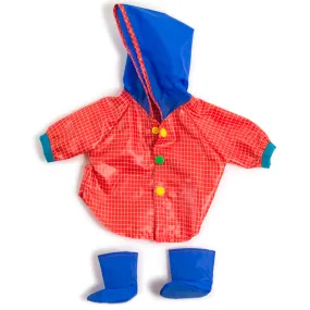 #55706 DOLL CLOTHES RAIN COAT & BOOTS