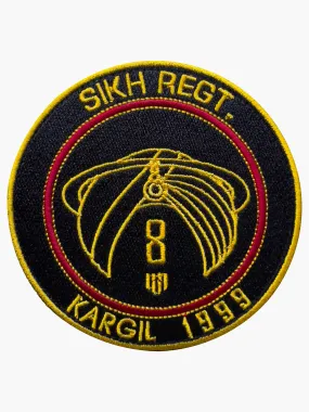 8 Sikh REG Kargil Patch