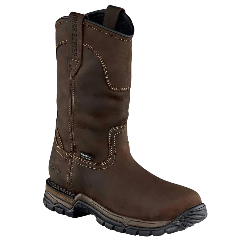 83906 -  Irish Setter Men's 11-inch Two Harbor Safety Toe Pull On Boots