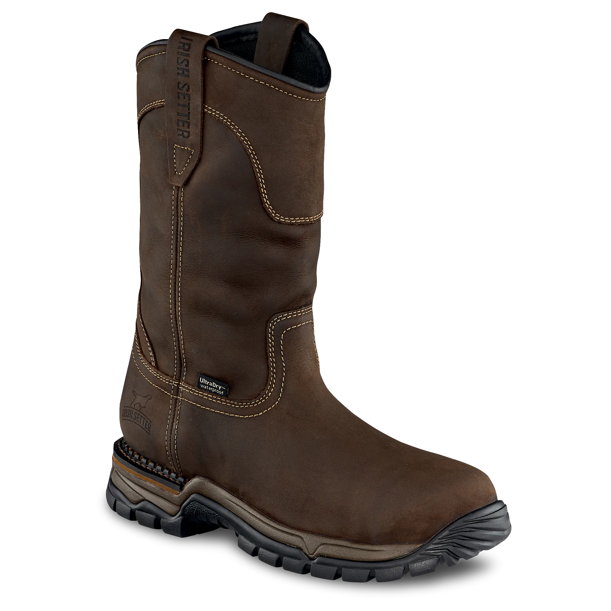 83906 -  Irish Setter Men's 11-inch Two Harbor Safety Toe Pull On Boots