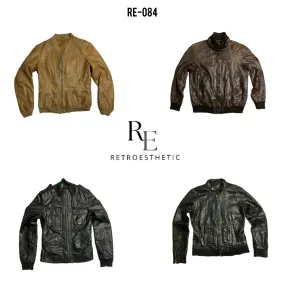 90s/Y2K Unique Leather Jackets (RE-084)