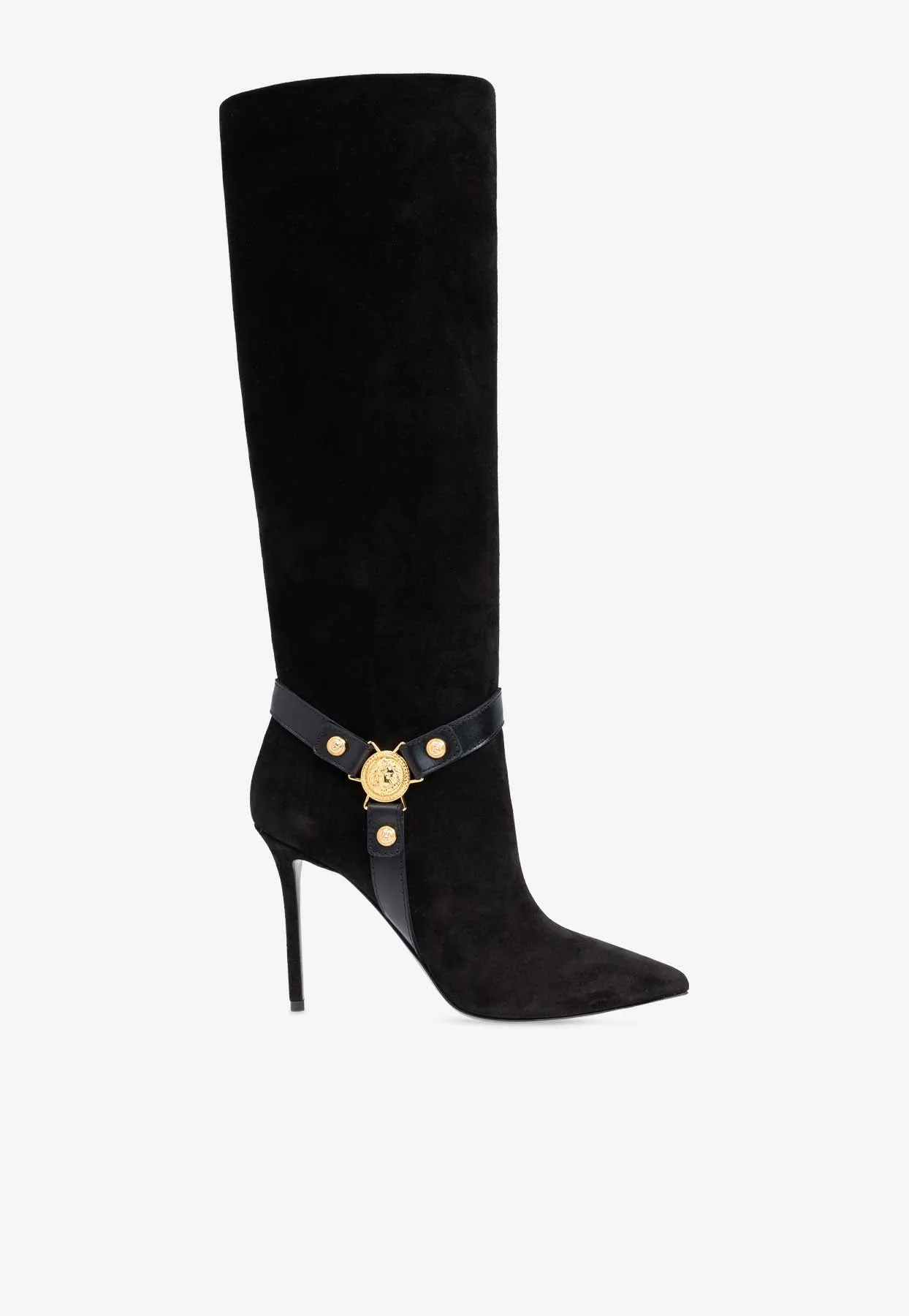 95 Slouchy Suede Knee-High Boots