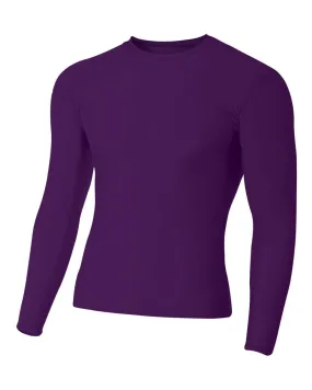 A4 LONG SLEEVE COMPRESSION CREW