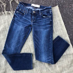 A&F Ankle Cropped Jeans - 00