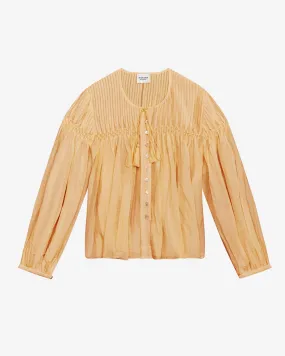 Pleated Blouses