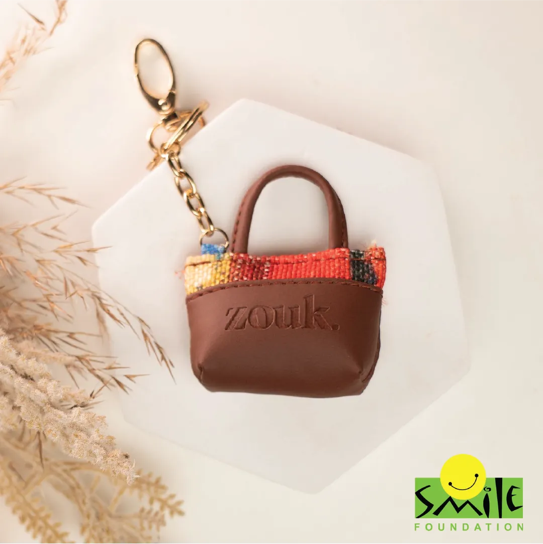Abstract Amaze Power Potli Keychain