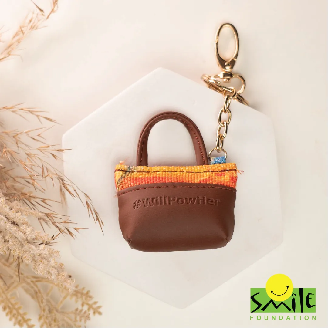 Abstract Amaze Power Potli Keychain