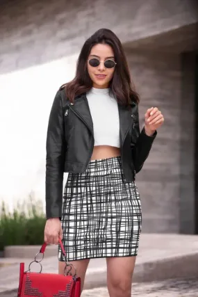 Abstract Pattren (32) Pencil Skirt