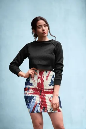 Abstract Pattren (50) Pencil Skirt