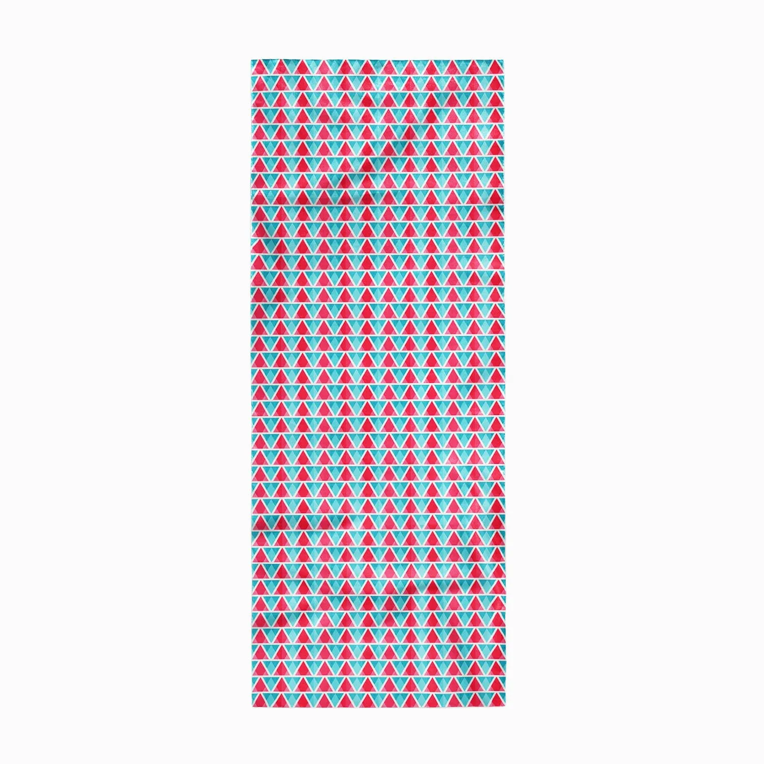 Abstract Triangles Printed Stole Dupatta Headwear | Girls & Women | Soft Poly Fabric