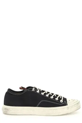 Acne Studios Distressed Low Top Tumbled Sneakers