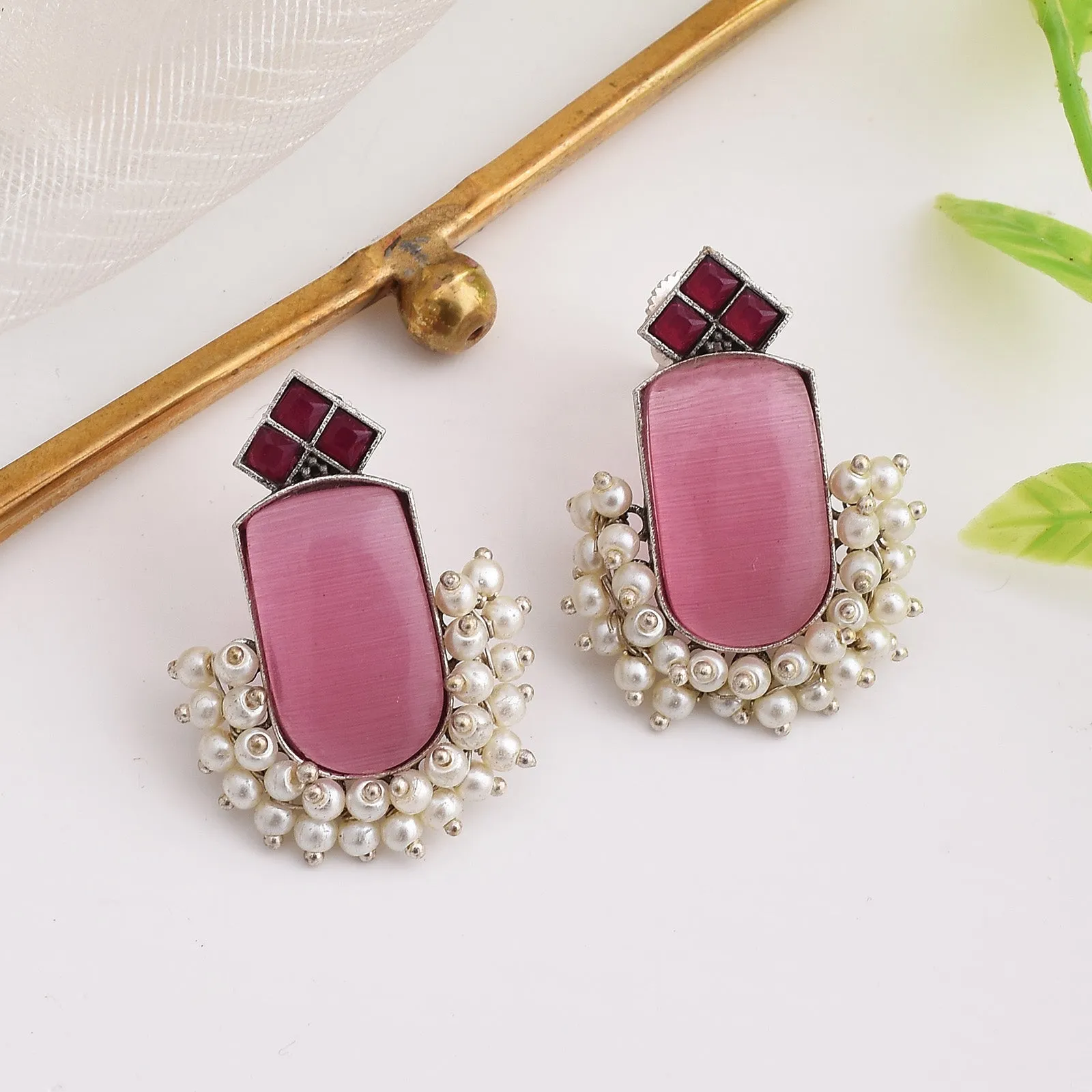 Adah Stud Earrings - wxo